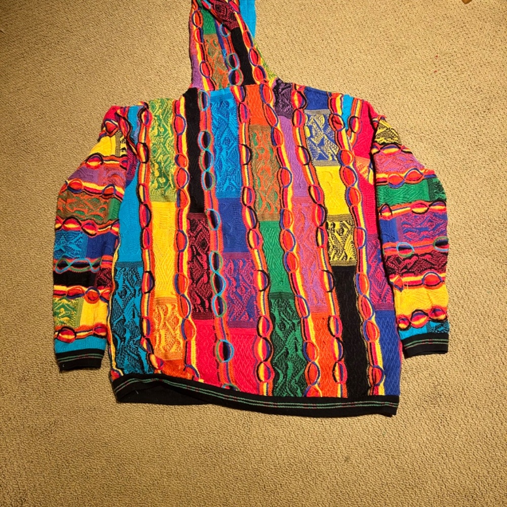 Coogi native zip up 5XL NWOT full zip - Picture 3 of 5